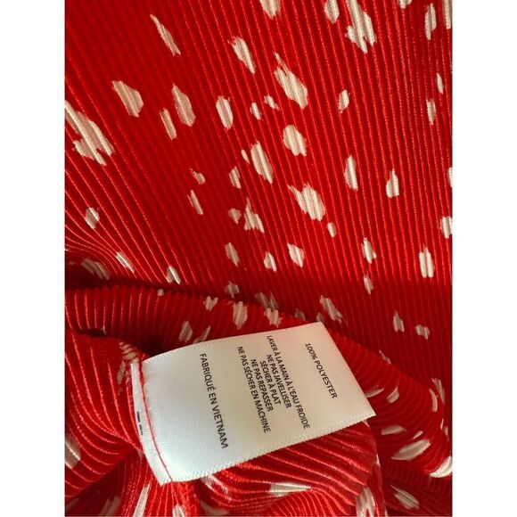 ASTR Short Sleeve Crop Blouse Top Size M - Picture 5 of 5